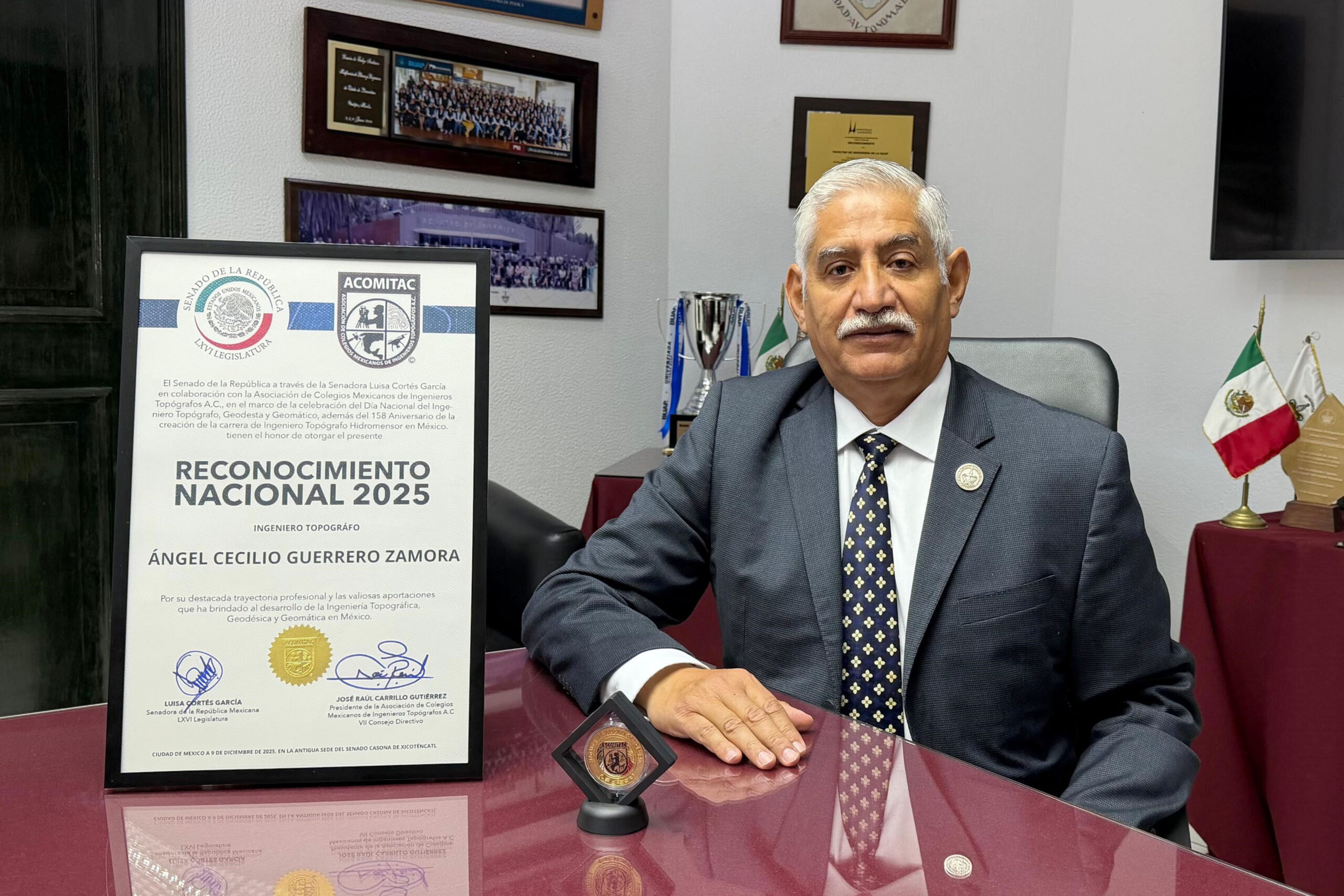 Director de Ingeniería BUAP recibe reconocimiento nacional - Creo Media