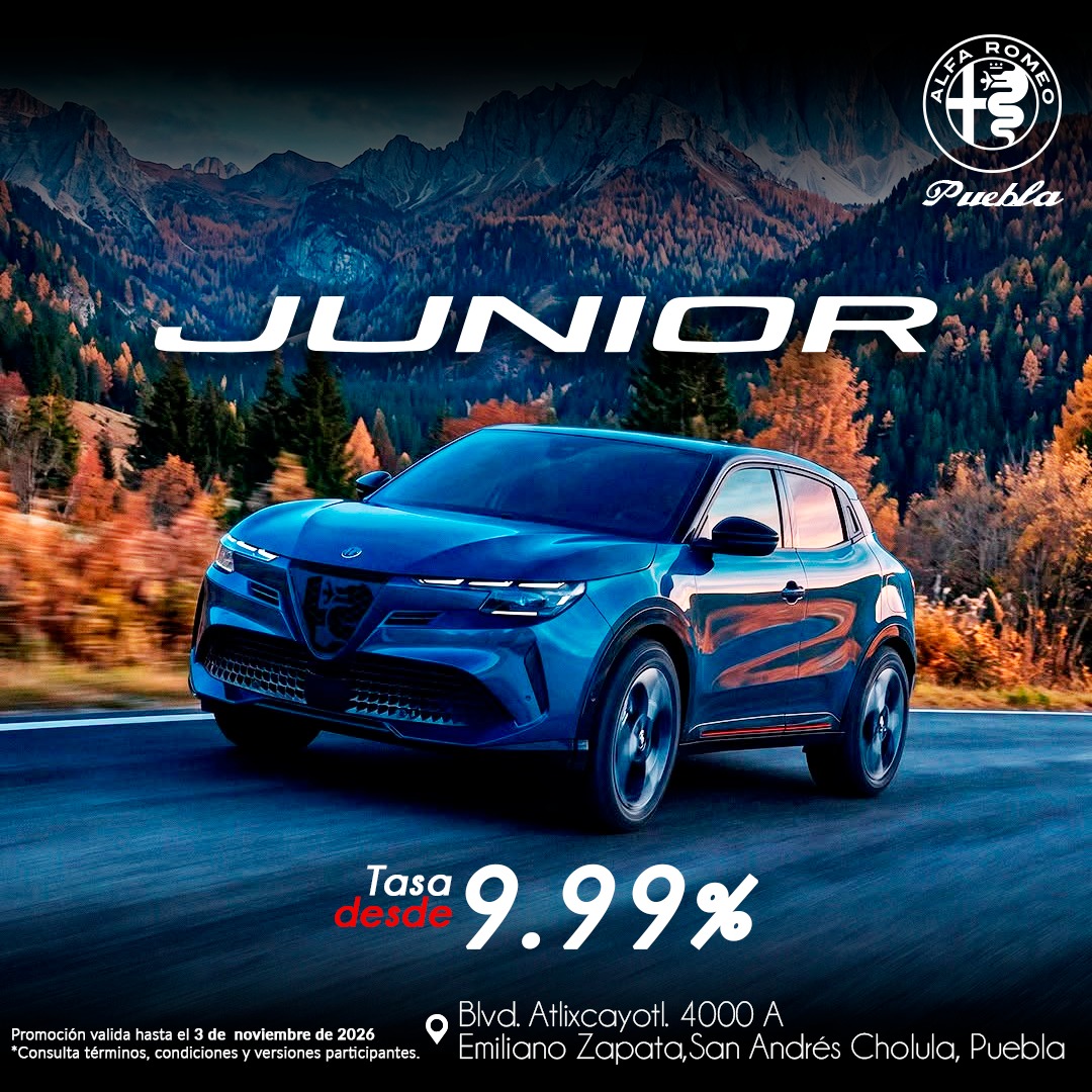 Alfa Romeo Junior Tasa desde 9.99 octubre 2026